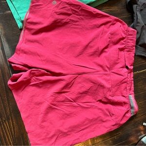 Lululemon Athletica Raspberry colored Shorts, 5 inch inseam, lined